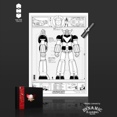 Poster - Goldorak - Robot - "Print UV" - A4 - Goldorak